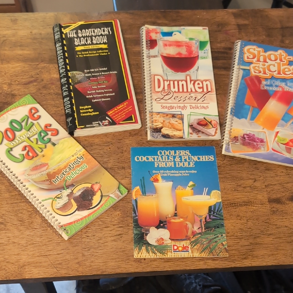 Adult Beverage Recipe Book Collection